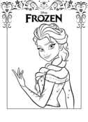 Dibujos de Elsa de Frozen