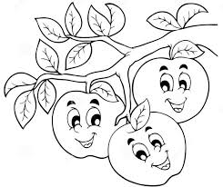 Dibujos de Manzanas de Dibujos Animados