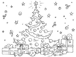 Dibujos de Árbol de Navidad