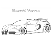 Dibujos de Bugatti Veyron