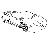Dibujos de Lamborghini Diablo