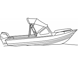 Dibujos de Barco de Pesca