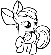 Dibujos de Lindo Little Pony