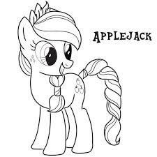 Dibujos de Applejack Pony