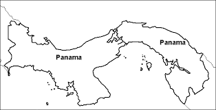 Dibujos de Mapa de Panamá