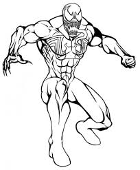 Dibujos de Venom Luchando