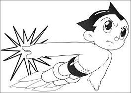 Dibujos de Astro Boy Volando
