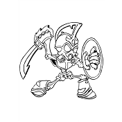 Dibujos de Chop Chop Skylanders