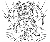 Dibujos de Spyro En Skylanders