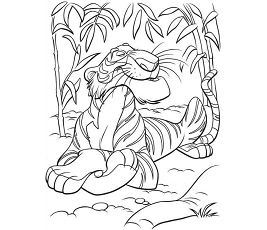 Dibujos de Shere Khan