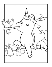 Dibujos de Unicornio con Ratones