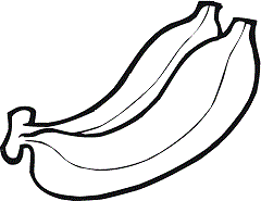 Dibujos de Dos Plátanos